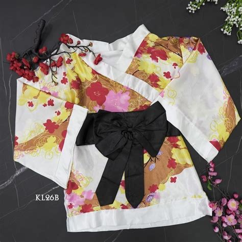 Japanese Sexy Sleeping Kimono Set Lingerie Sexy Night Dress Costume KL B Shopee Malaysia
