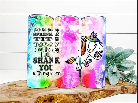 Unicorn Back The Fuck Up Sprinkle Tits Etsy