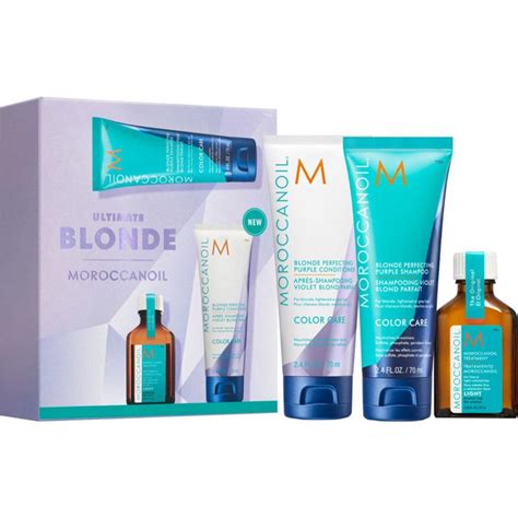 Moroccanoil Ultimate Blonde Kit Limited Edition Voksguide Dk