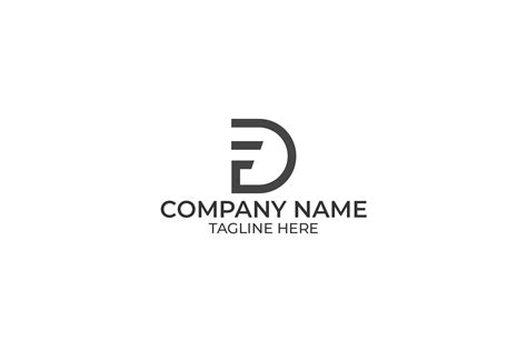 Df Logo Design Branding And Logo Templates Creative Market