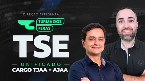 Turma Dos Feras Tse Unificado Cargo Tjaa Ajaa Robson Oliveira E