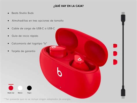 Beats Studio Buds Aud Fonos In Ear Inal Mbricos De Verdad Con