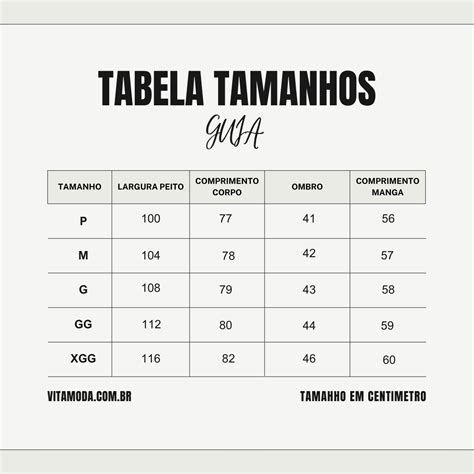 Tamanhos Livros - Guia de Medidas Femininas | Tabela de Tamanhos de Roupas Femininas