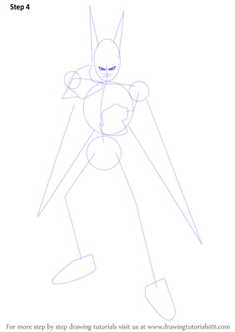 how to draw cell from dragon ball z