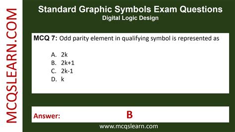 Standard Graphic Symbols Exam Questions Trivia Interview Test Basic