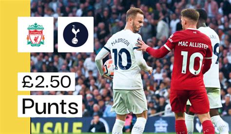 Andy S Liverpool V Tottenham Bet Builder Punts