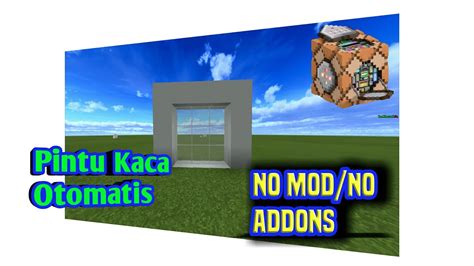 Tutorial Membuat Pintu Kaca Otomatisno Modsno Addons Youtube