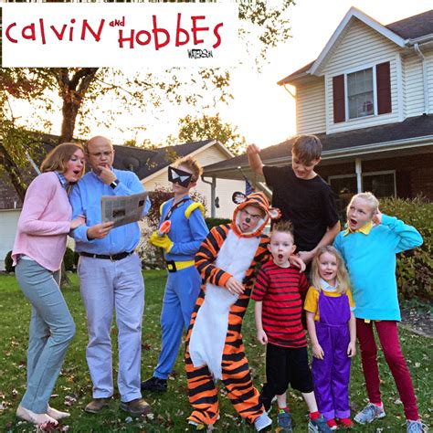 Calvin and Hobbes Costumes! Halloween 2021