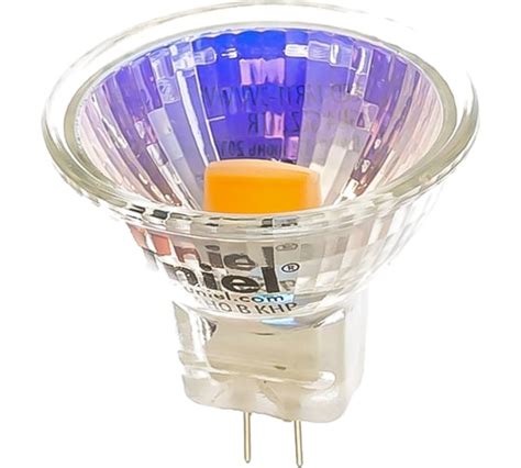 Светодиодная лампа Uniel LED-MR11-3W/WW/GU4 GLZ21TR, 12V. Прозрачная ...