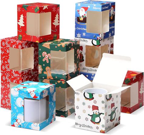 Amazon Harloon Pack Christmas Gift Boxes For Sublimation Mugs