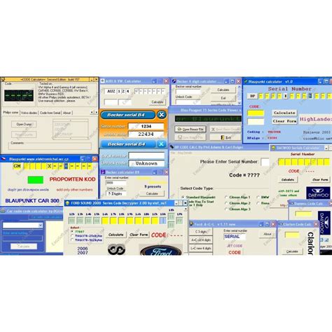 Car Radio Software Unlocking