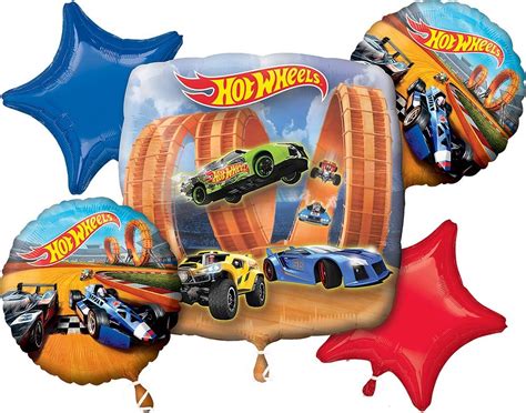 Amazon Hot Wheels Racer Ramo De Globos Juguetes Y Juegos