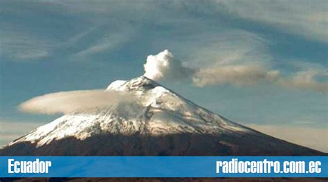 Declaran alerta amarilla por el volcán Cotopaxi en zonas de influencia