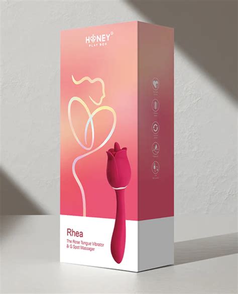 Boutique Clit Licking Tongue Rose Vibratorandg Spot Massager Red 2024 New