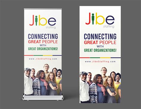 Playful, Colorful, Staffing / Recruiting Advertisement Design for Jibe ...