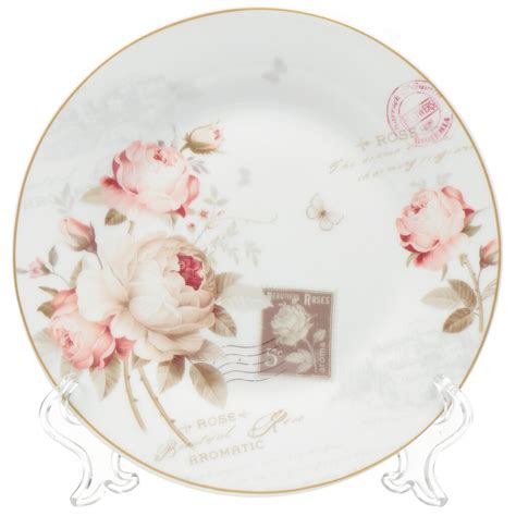 Ф Тарелка десертная 19см Чайная роза ПКЛЕ00022 в Москве: цены, фото ...