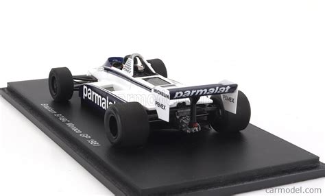 SPARK MODEL S4348 Scale 1 43 BRABHAM F1 BT49C PARMALAT N 6 MONACO GP