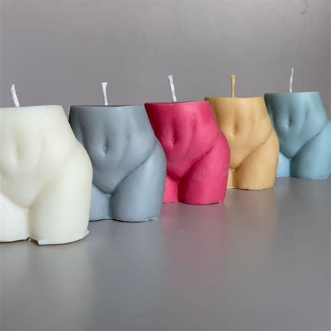 Nude Woman Candle Etsy