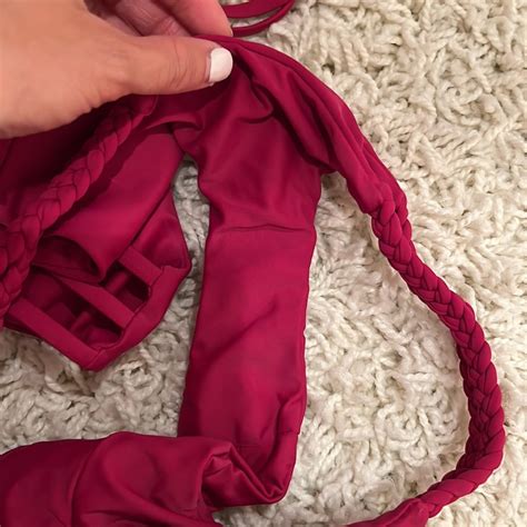 Beach Babe Swimwear Plum Bikini Set Gem