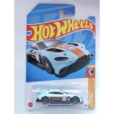 Hot Wheels Aston Martin Vantage GTE Gulf Shopee Malaysia