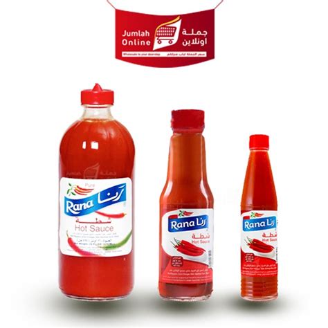 Hot Sauce Rana Imported From Saudi Arabia Ml Ml Ml Shopee Malaysia