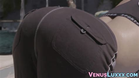 Adorable Asian Shemale Venus Lux Strips Naked Outdoors