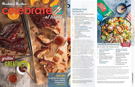 Brookshire Brothers - Celebrate At Home magazine feature. - Fresh Express