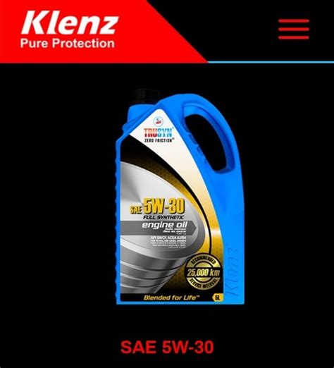 KLENZ SAE 5W 30 Square Route Enterprise Pty Ltd