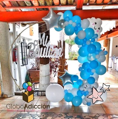 Decoracion Para Bautizo Aro Con Globos Atelier Yuwa Ciao Jp