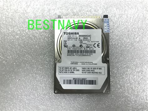 Original Disk Drive MK6050GAC MK6050GACE ZK01 DC+5V 1.3A 60GB For Audi ...