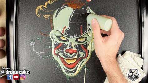 Pennywise It Pancake Art Youtube