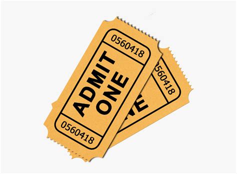 ticket hd png  transparent png image pngitem