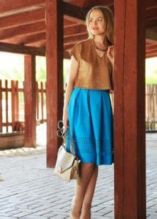 Юбки со встречными складками (37 фото): с чем носить и как сшить, выкройки