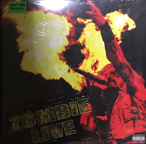 Rob Zombie Zombie Live Lp Vinyl Famous Rock Shop