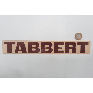 tabbert logo aufkleber schriftzug tabbert deko emblem p camp