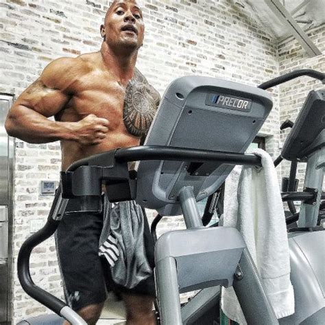 The Rock Dwayne Johnson Gym 3