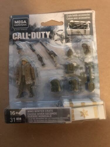 Mega Construx Black Series CALL OF DUTY WWII WINTER CRATE 31 PCS GYF87