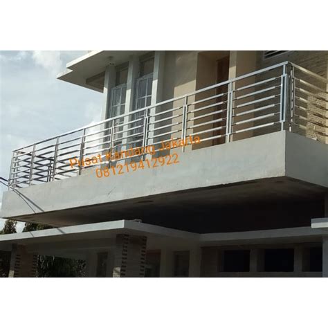 Jual Railing Tangga Balkon Stainless Indonesiashopee Indonesia