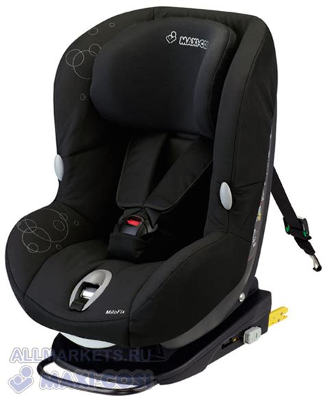 Milo Fix Total Black. ДЕТСКОЕ АВТОКРЕСЛО MAXI-COSI MILO FIX TOTAL BLACK ...