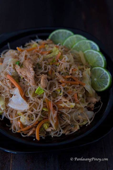 Chicken Pancit Recipe - Panlasang Pinoy