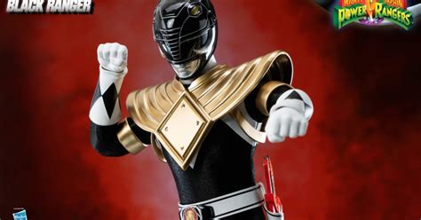 Power Rangers Black Ranger Gains The Dragon Shield With Threezero