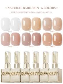 XEIJAYI Ml Ice Through Nude Gel Nagellack UV LED Einweich Nagelgel