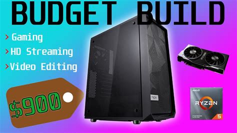 Budget Gaming Pc Build 2020 - Streaming & Video Editing Capable - YouTube