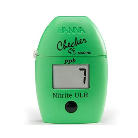 Hanna Marine Nitrite Ultra Low Range Checker Hc Ppb Hi