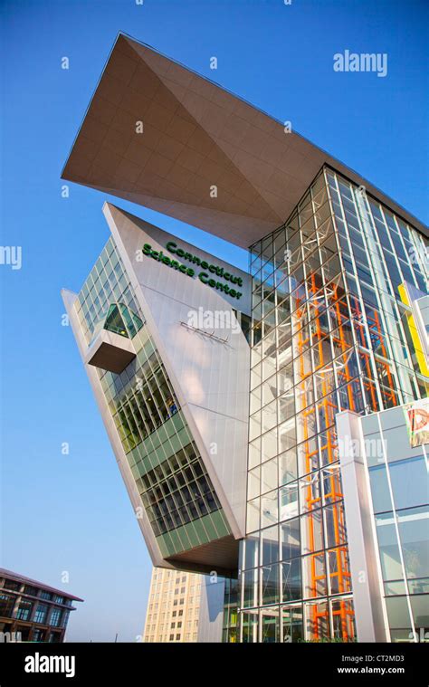 Connecticut Science Center Building In Hartford Ct Stock Photo Alamy