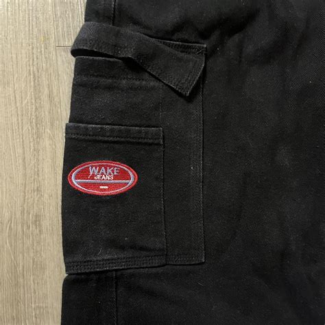 wake jeans baggy skater cargo pants #y2k #skater... - Depop