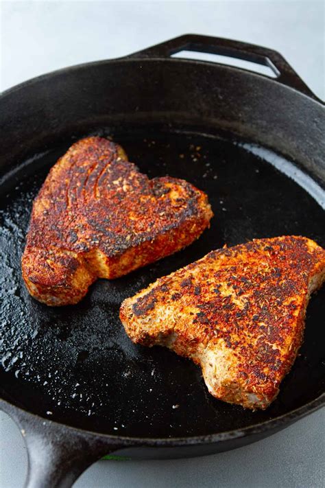 Blackened Tuna Recipe Cookin Canuck