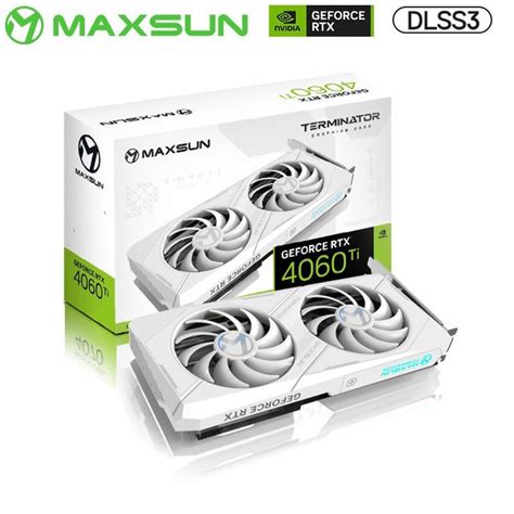 Видеокарта maxsun GeForce RTX 4060 Ti, 8 ГБ GDDR6 - купить по низким ...