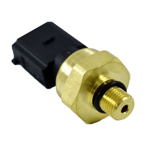 Fuel Pressure Sensor 06E906051K Low Fuel Rail Pressure Sensor Fit for ...