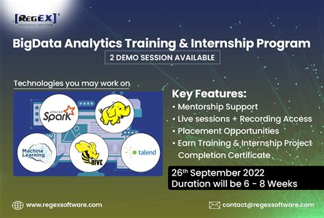 Industrial Internship Training Program September 2022 Regex Software